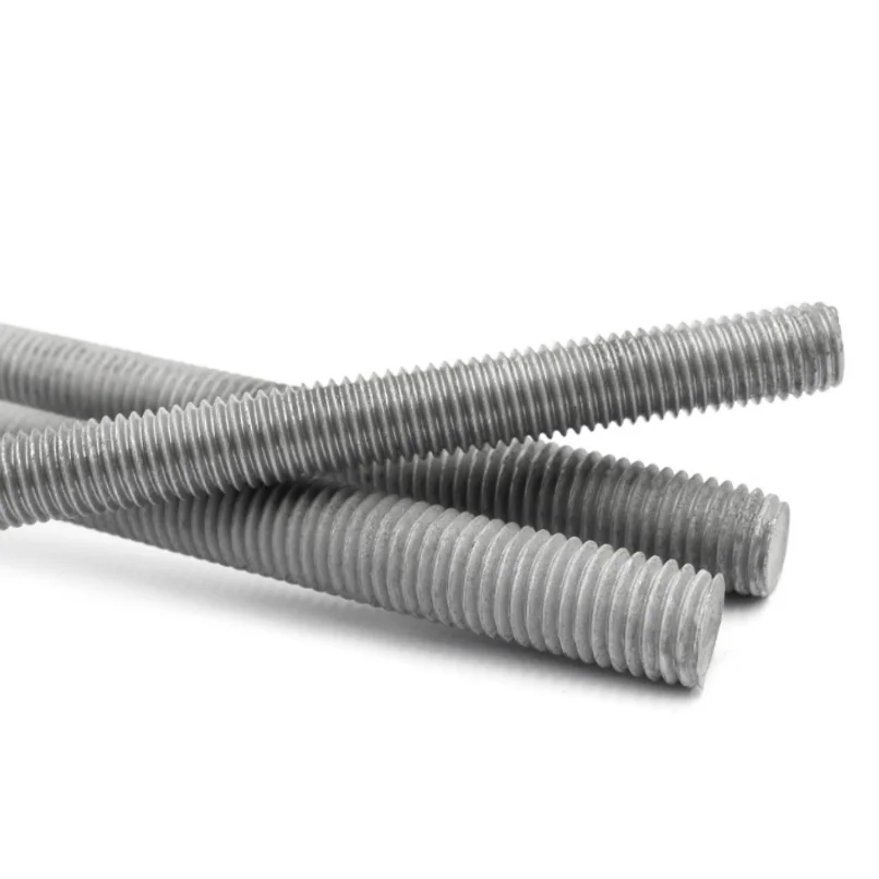 M5 M14 Iron Steel ASTM A325 A307 GR2 GR5 ASTM 193 B7 Dacromet Gumet Hot Dip Galvanized HDG Thread Rod Threaded Bar DIN975