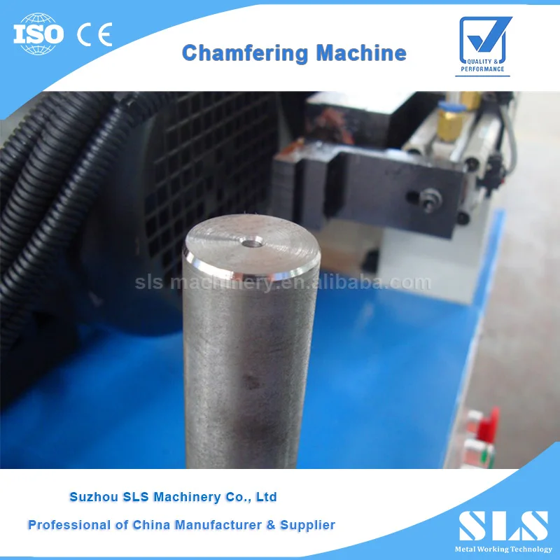 Metal Steel Tube Edge Deburring and Smoothing Chamfer Tool / Pneumatic Hydraulic Round Bar Rod Pipe End Chamfering Machine Price