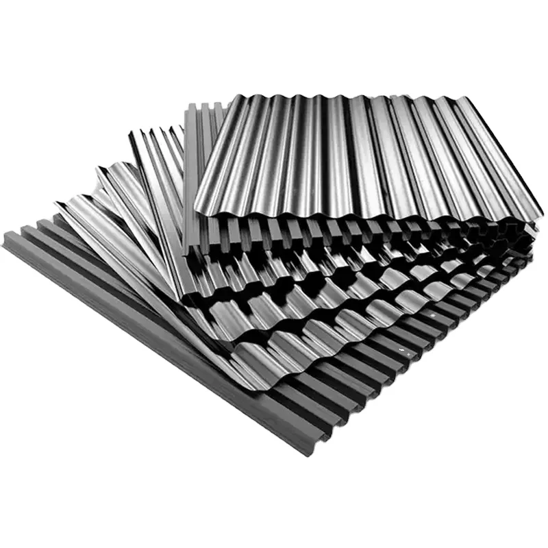 Corrugated Prepainted Galvalume Steel Roofing Galvanized Corrugated steel Color steel sheet GI PPGI PPGL sheet plate tile