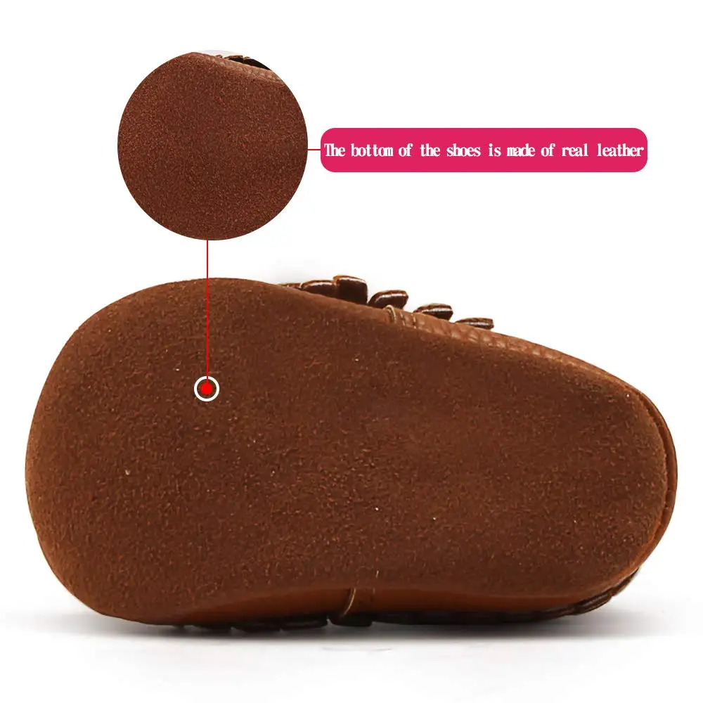  2021 Hot Selling Soft Sole Tassel Bowknot Moccasinss Crib Shoes Infant Toddler