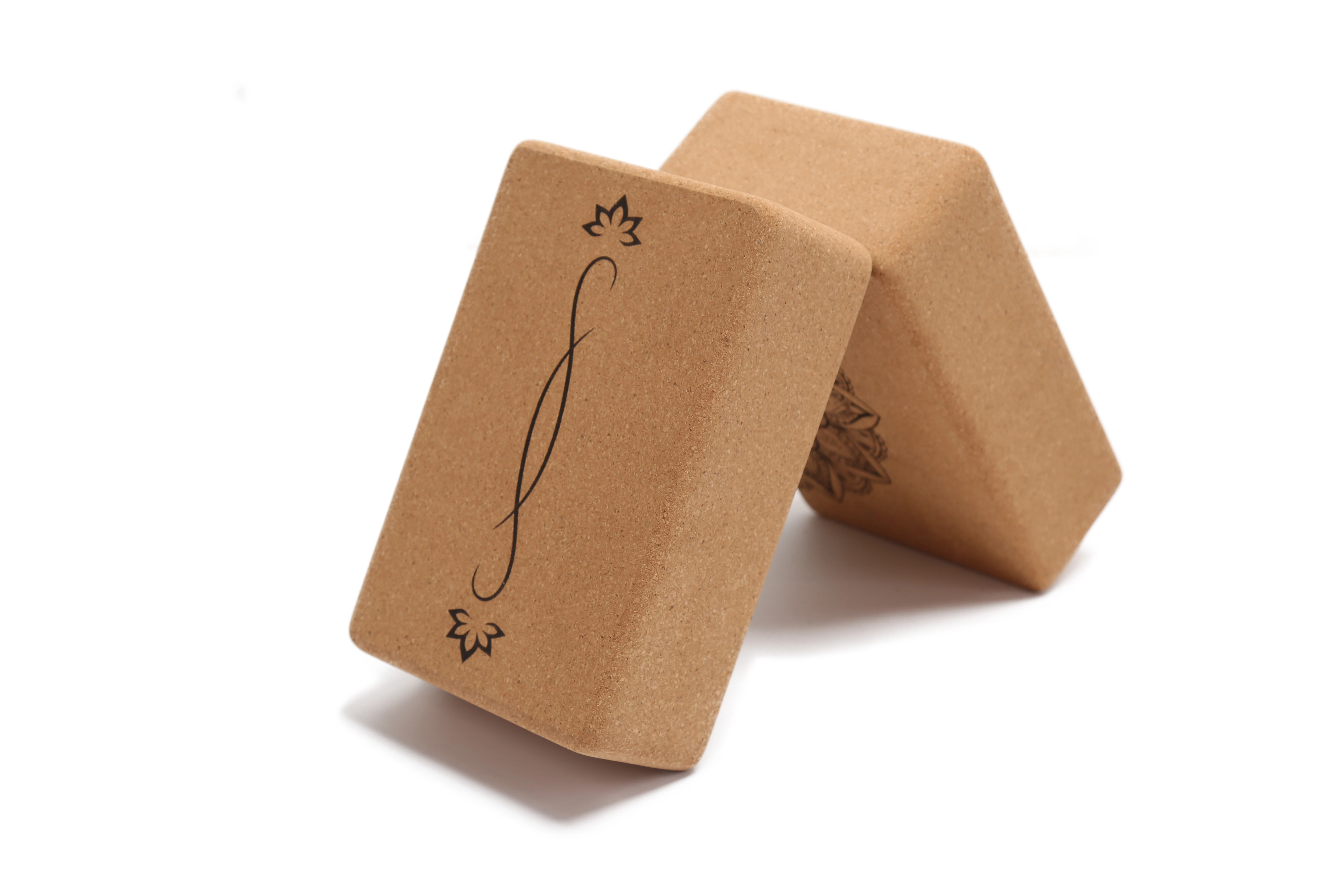 9x6x4 Inch Portugal Natural Cork Brick 2 Pack Set Cork Yoga Blocks Moisture-Proof Yoga Equipment For Women