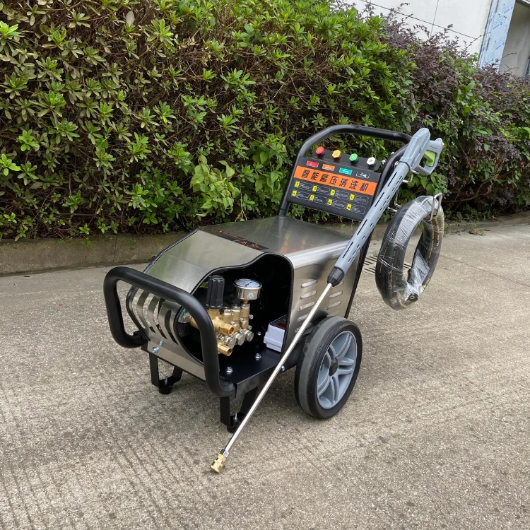 1950PSI 4 nozzles pure electric car washing machine pressure washer extension wand high pressure water jet car washing machine