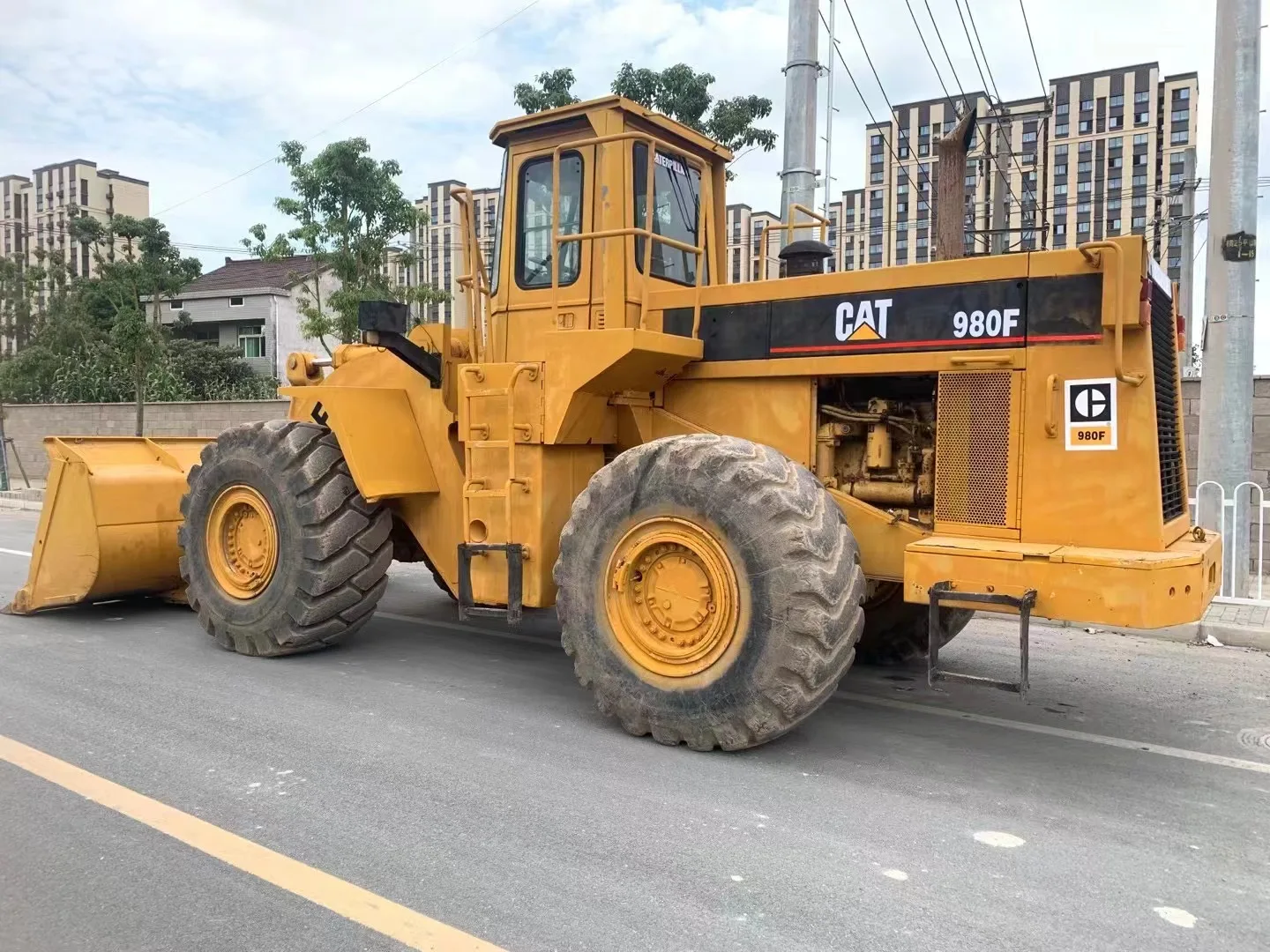 Factory price Used Wheel Loader CAT 980F used loader secondhand Cat 980F loader on sale