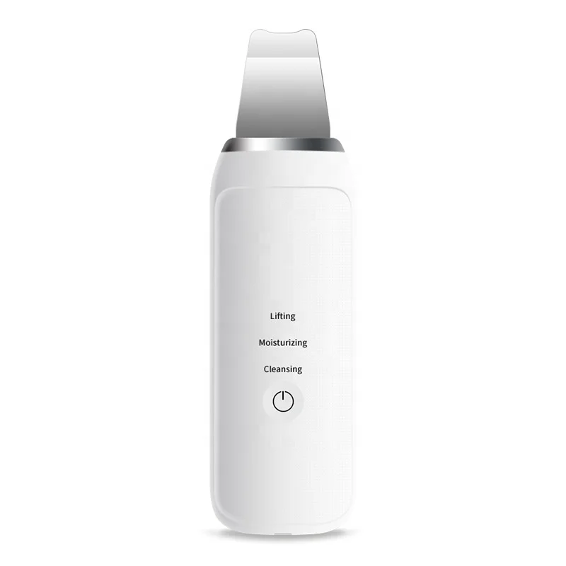 New Portable Ion Ultrasound Facial Tightening Face Dead Skin Peeling Ultrasonic Beauty Tools Ultrasonic Skin Scrubber