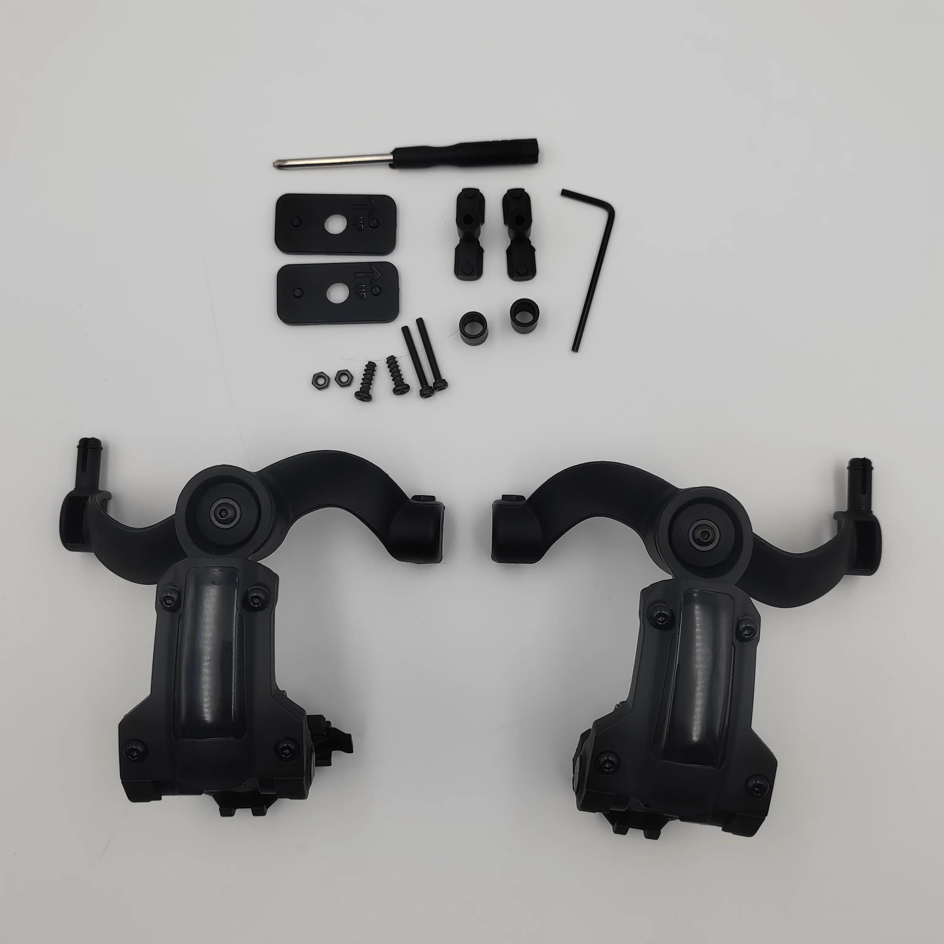DFA04 Tactical Helmet ARC Rail Adapter Multi-angle Rotation Headset Adapter For C Series Headset