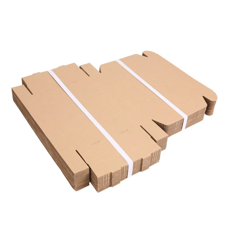 Wholesale Custom Eco Friendly Recycle Paper Carton Corrugated Cardboard Packaging E Flute Postal Delivery Moving Shipping Box