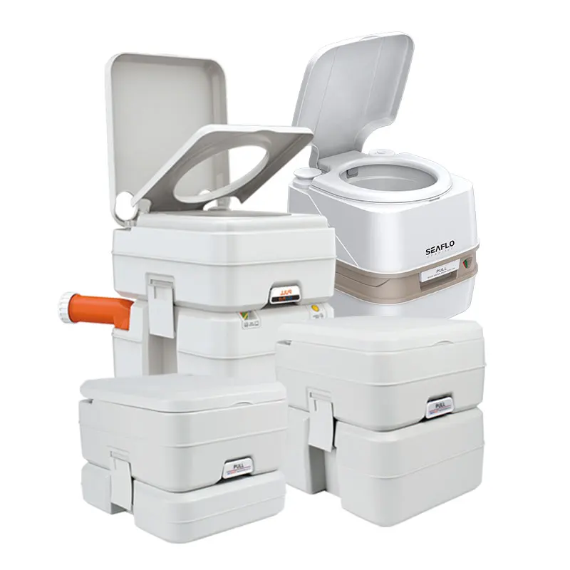 SEAFLO 20L rv marine toilet portable Cassette Caravan Toilet Camping Boating Camper Portable Travel Toilet