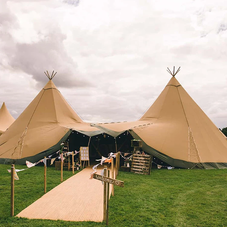 Indian Wedding  Decorations Event Wedding Party Tipi Pyramid  Outdoor Tent