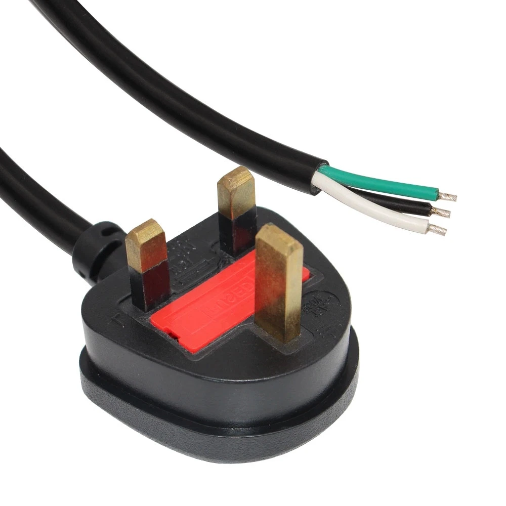 Британский шнур питания BSI 3 pin вилку сетевого кабеля на входе h05vv-f 3g1.0mm2 Iec320 c5 Микки Маус штепсельная вилка британского стандарта