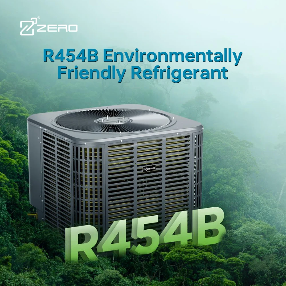 ZERO Next Gen Innovative R454b Top Discharge Condenser Air conditioner: Eco-Friendly, Energy-Efficient, and High-Performance