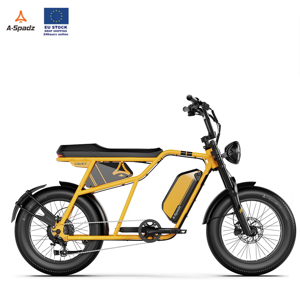 DOMLIN EU Warehouse Drop Shipping 1000 w Electric Hybrid Bike Rear Hub Motor Electric Moped Bike