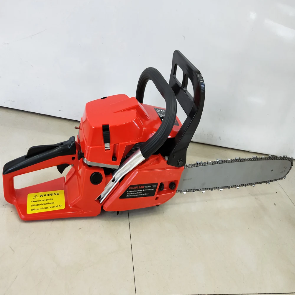 58cc Petrol Chain Saw Professional 5800 Chain-saw Equipment Chainsaw Still 20 Inch