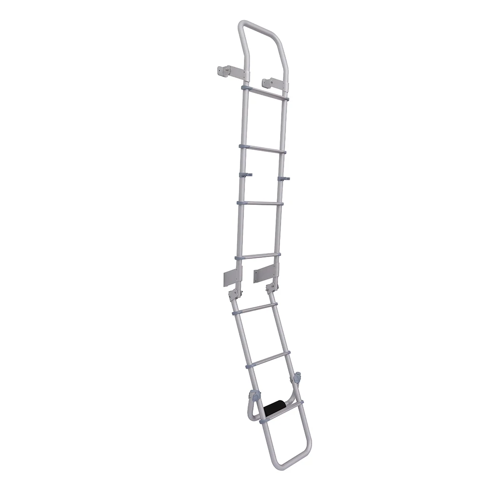 Motorhome Exterior Parts Back-Folding RV Accessory Door Ladder Part Accessories for Caravans and Trailers