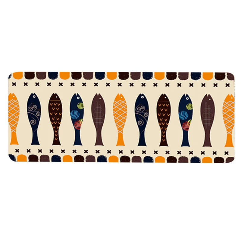 kitchen mat rubber door mat printed anti-slip