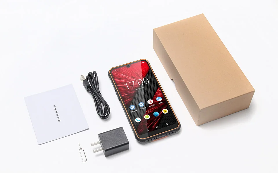 UNIWA F965 Pro 6 Inch Android 13 6GB RAM 128GB ROM Fingerprint Unlock 5000mAh Battery Android Rugged Handheld PDA with NFC