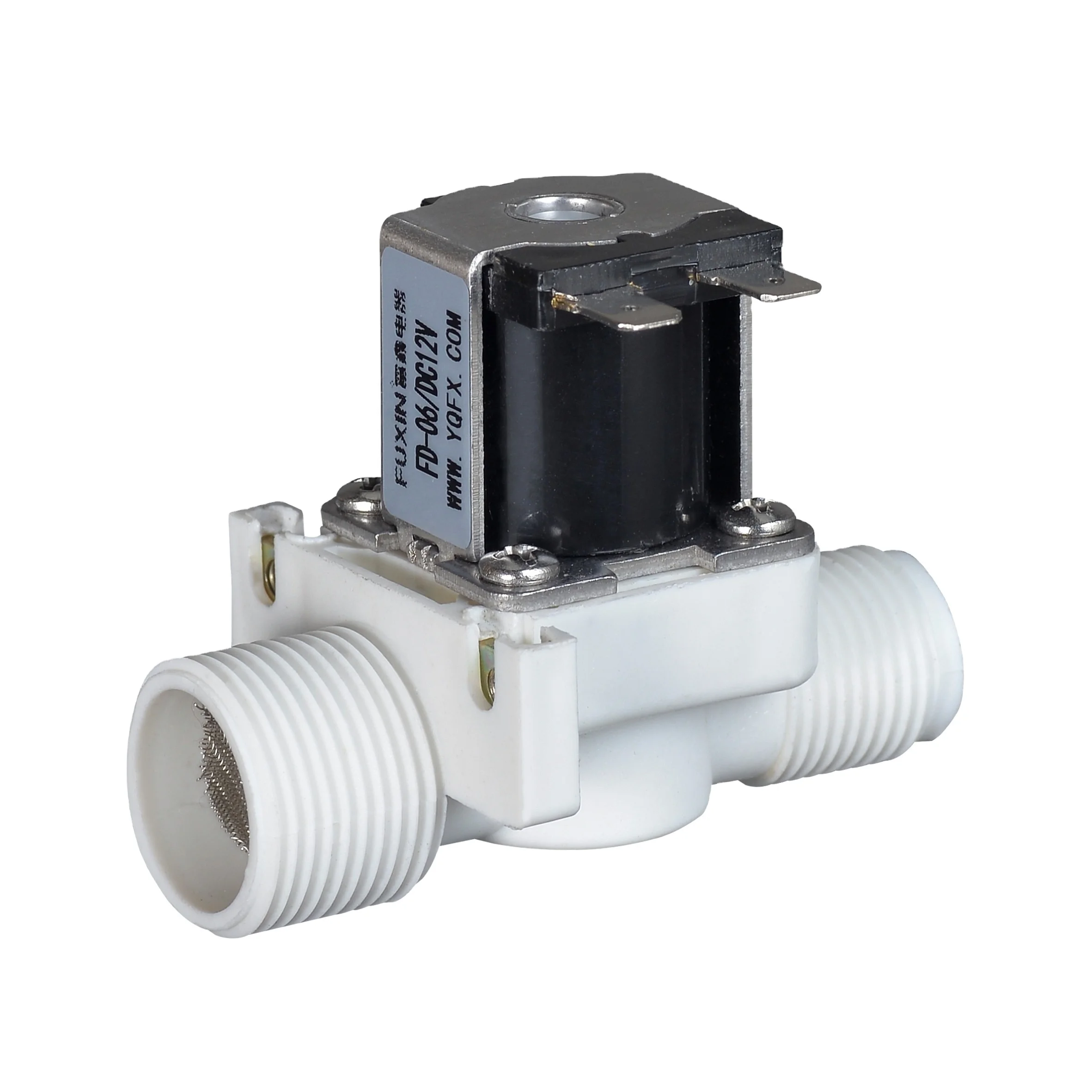 3/4 Inlet 1/2 Outlet 12vdc  220vac Water Micropower Solenoid Motorized Valve With CE RoHS NSF KTW ACS Certificates