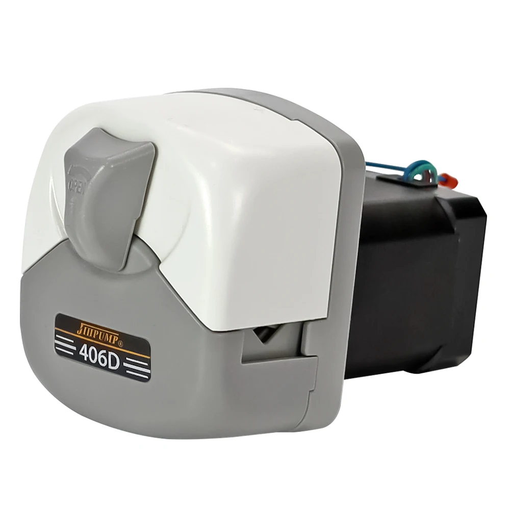 JIHPUMP Small24V 220V  Peristaltic Pump with 3 or 6  Rotors for Medical Reagent Liquid Dosing Filling