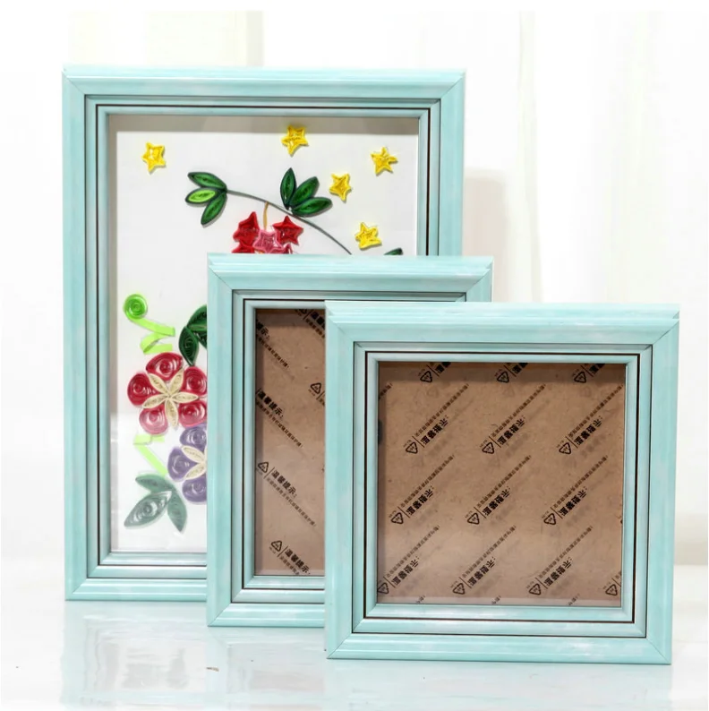 Wholesale European Style craft picture box frame photo 3d shadow specimens box frame Customs Data Hot sale products