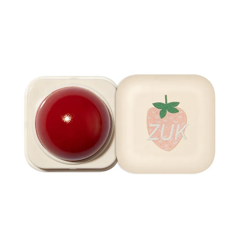 Dropshipping Lipstick Balm Ball Moisturizing Nourishing Lip Private Label Makeup Cosmetic Vitamin C Lips Care Tinted Lip Balm