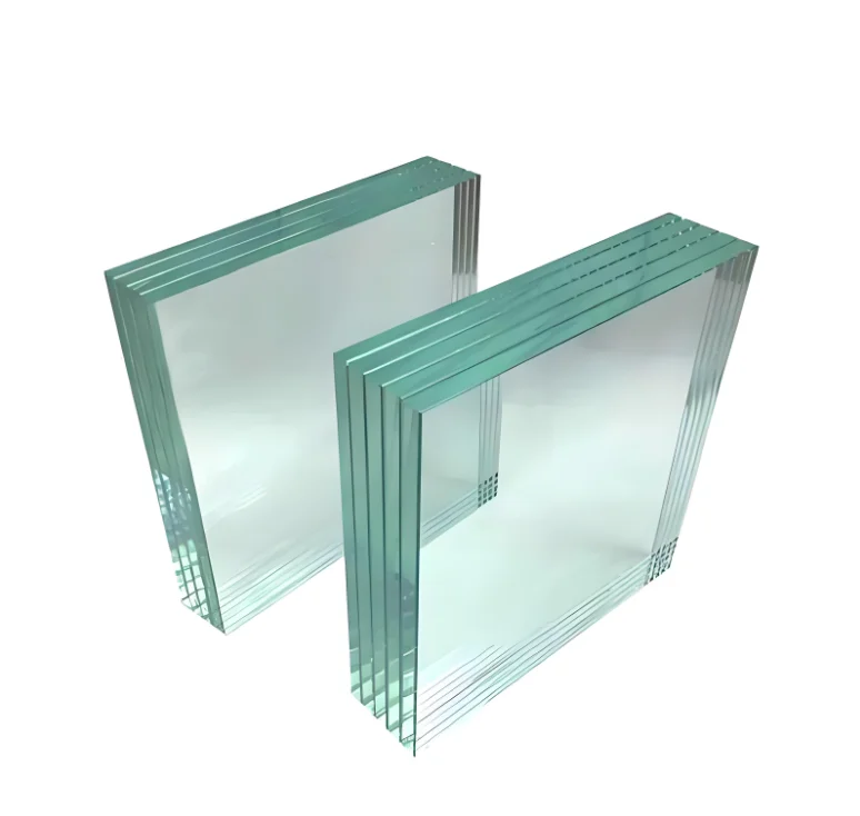 Wholesale 3mm-19mm Ultra Extra Clear Laminated Low Iron Glass High Transmittance Architect Building Custom