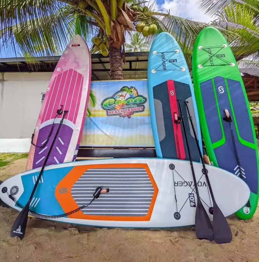 PIC BOARD Dropshipping wood Inflatable sup paddle board with accessories