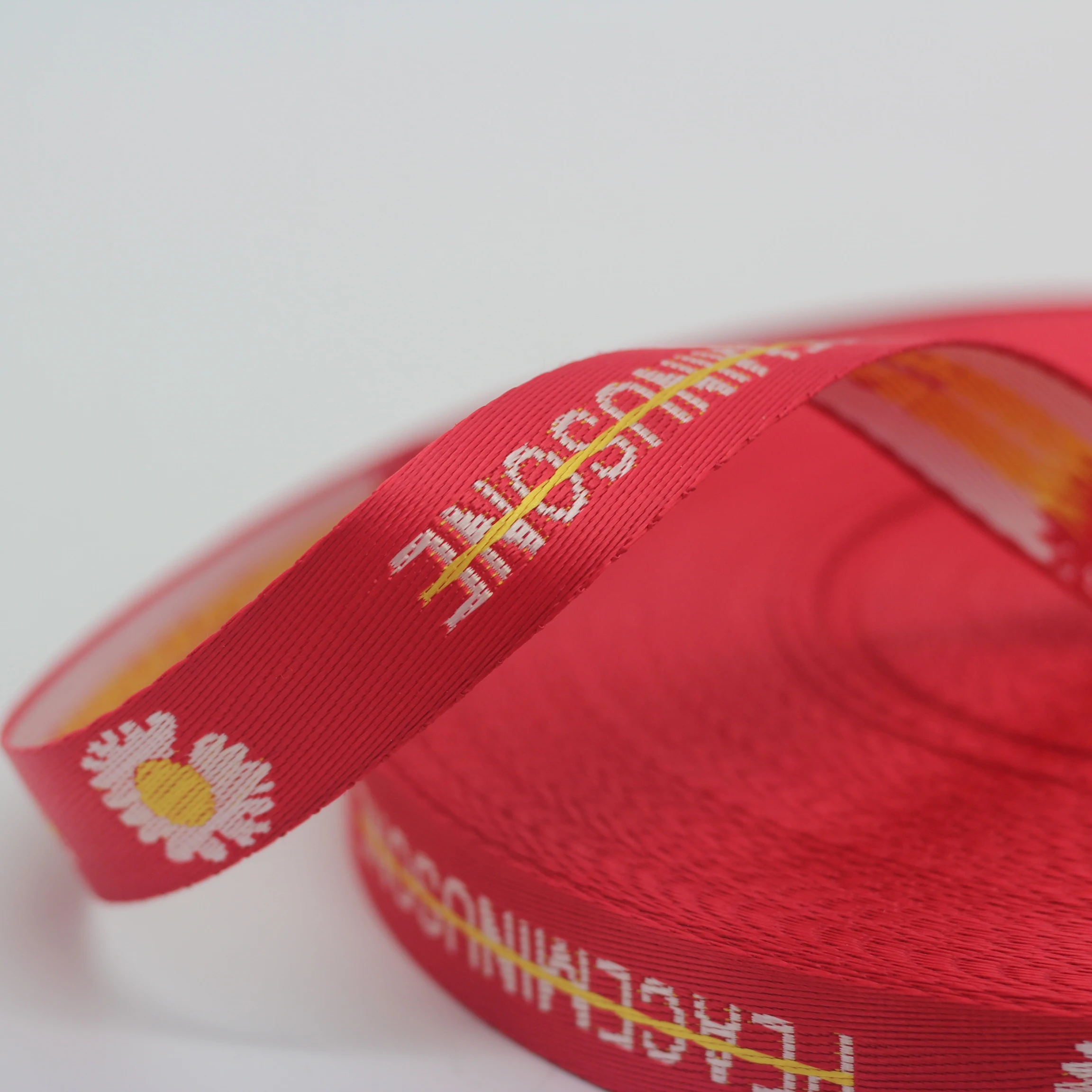 Wholesale 25mm 1-inch Polyester Webbing Nylon Shoes The fashion  Jacquard webbing