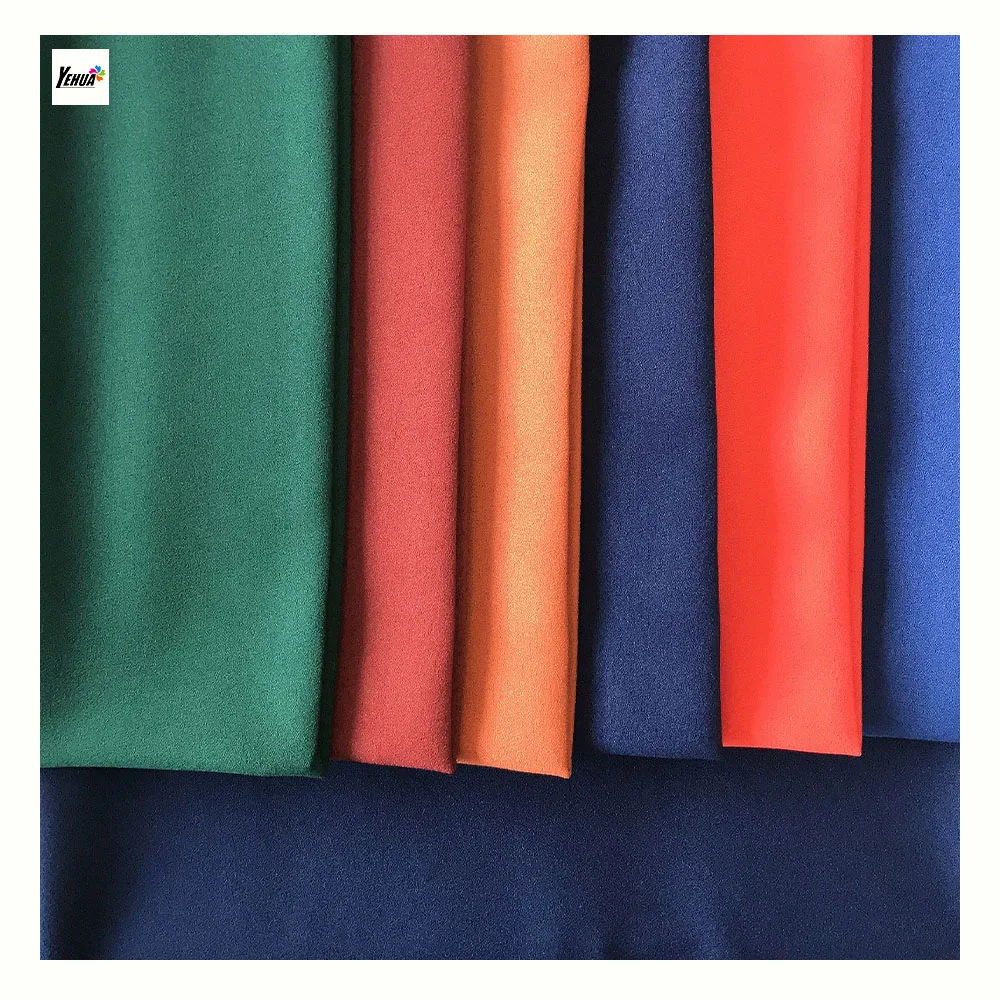 Super soft manufacturer wrinkle chiffon hijab moss crepe fabric come crepe fabric for Malaysia Indonesia market