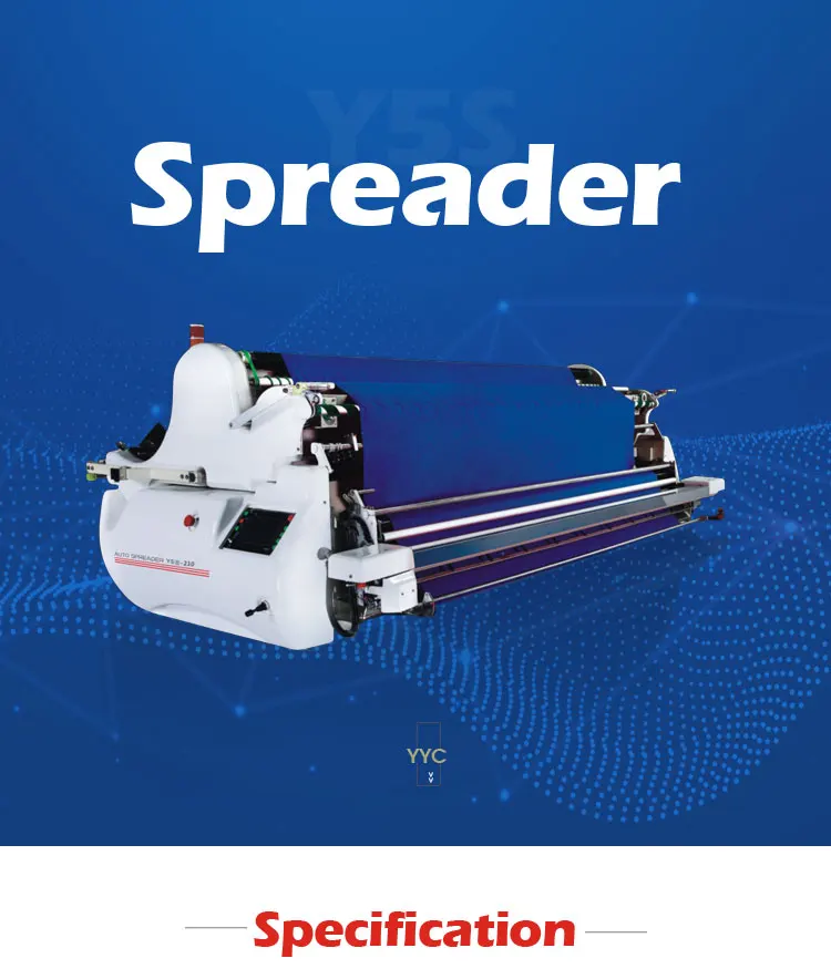 210cm Japanese control system Automatic knit fabric spreading spreader machine in cloth garment factory