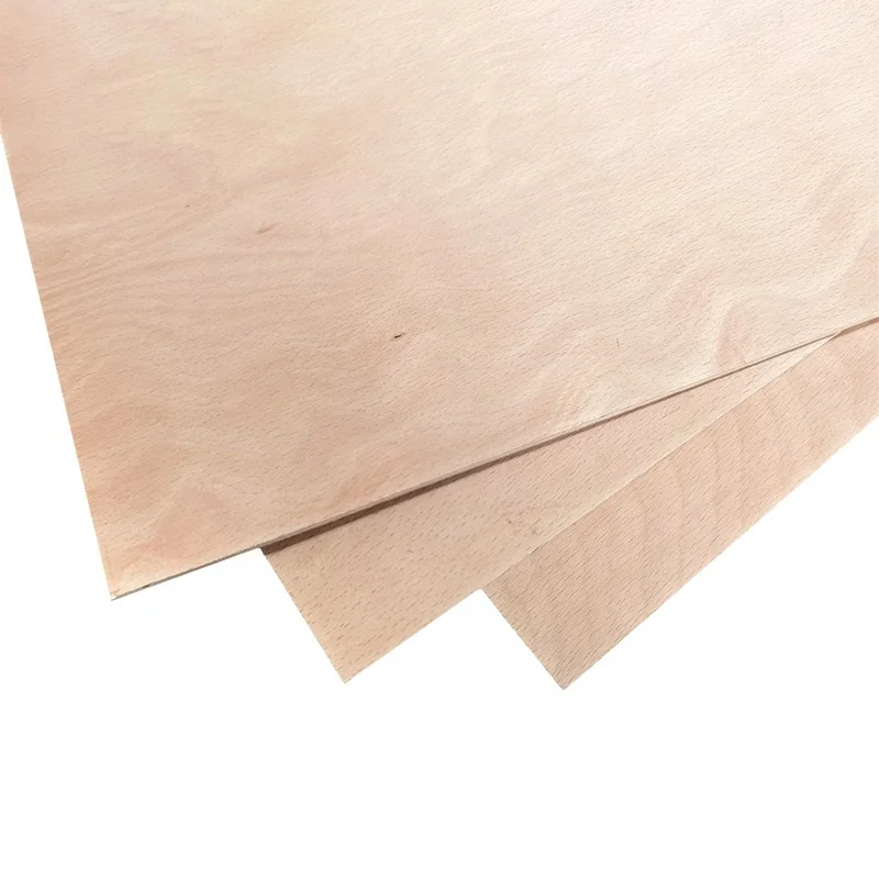 Wholesale Beech 4mm multi-layer board E1E0 environmental protection plywood beech plywood