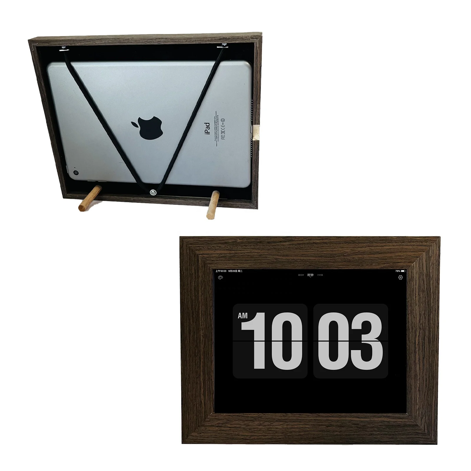 Turn the iPad into a WIFI Cloud Digital Photo Frame Fits for 9.7 inch  iPad Picture Frame iPad Holder