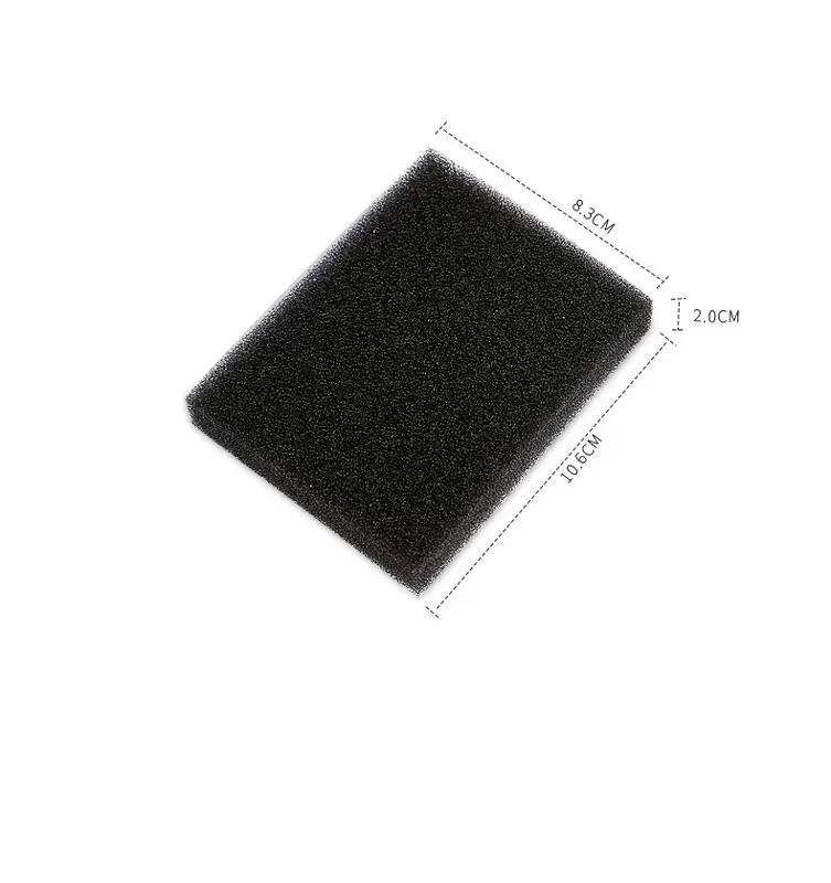 
Activated carbon Makeup Brush Cleaner Quick Shaking Off Eyeshadow Colors on Sponge 