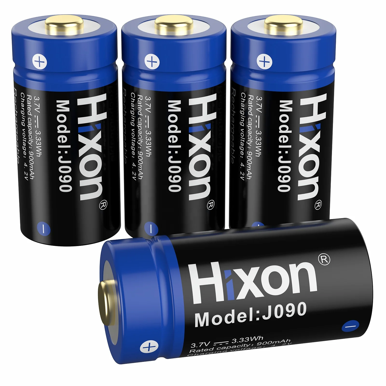 Arlo Batteries Rechargeable CR123A Lithium 3.7V 900mAh 16340 Battery for Arlo Camera