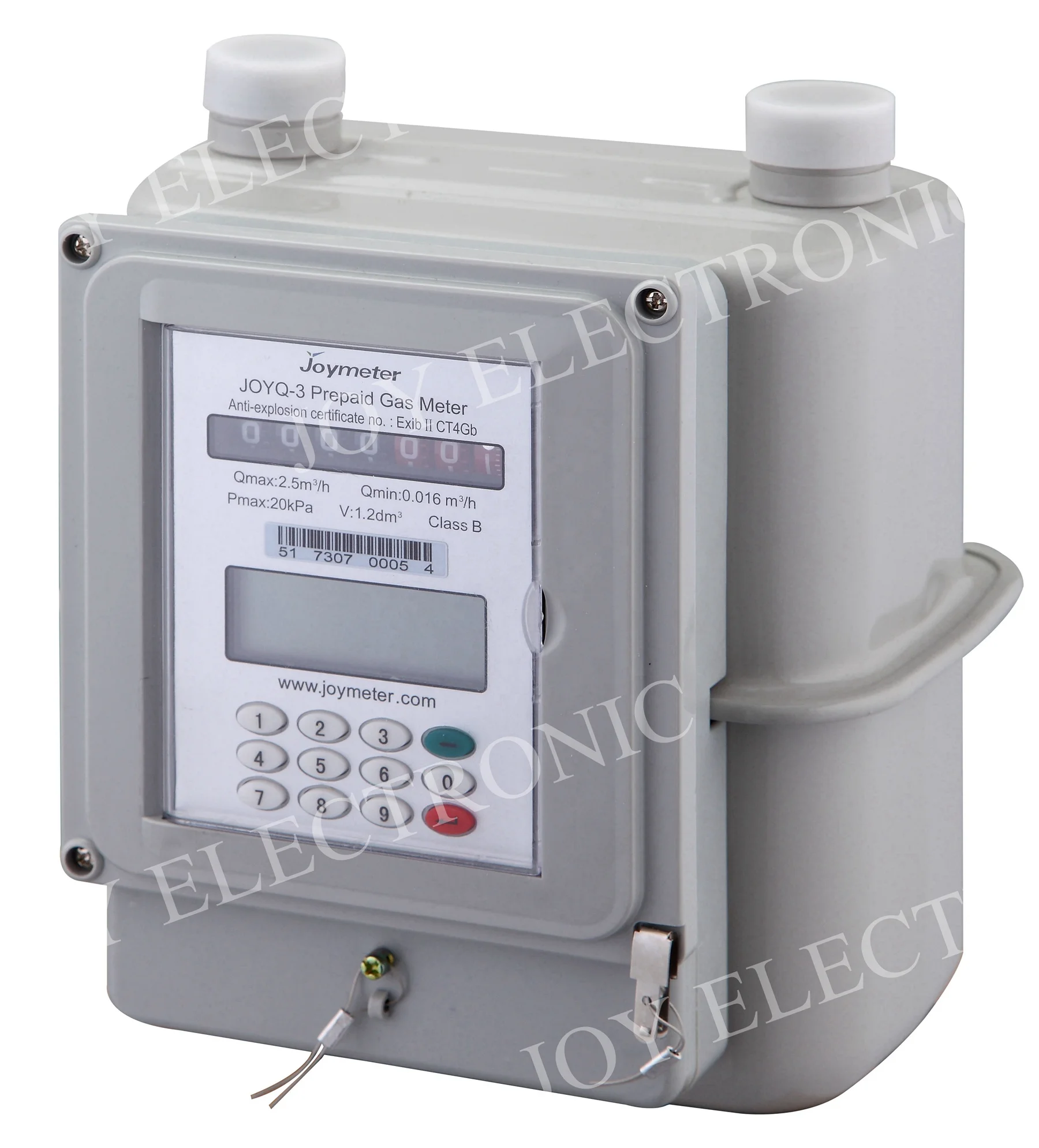 Joymeter STS клавиатура предоплаченный газовый счетчик Природного сжиженного нефтяного газа предоплата жилой газовый счетчик