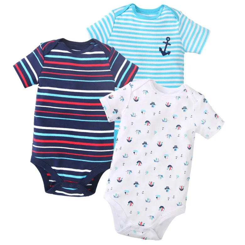 
FITBEAR Brand Manufacturer Wholesale Baby Clothes Bodysuit Romper Clothes 100% Cotton Baby Onesie 