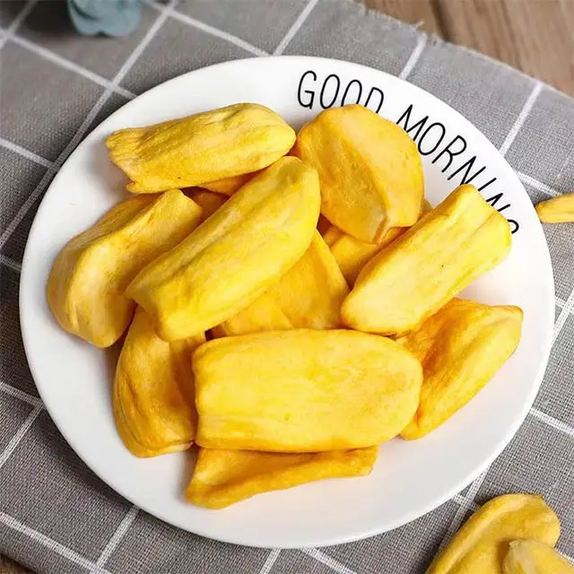 Dehydration of fruit specialties Dried jackfruit