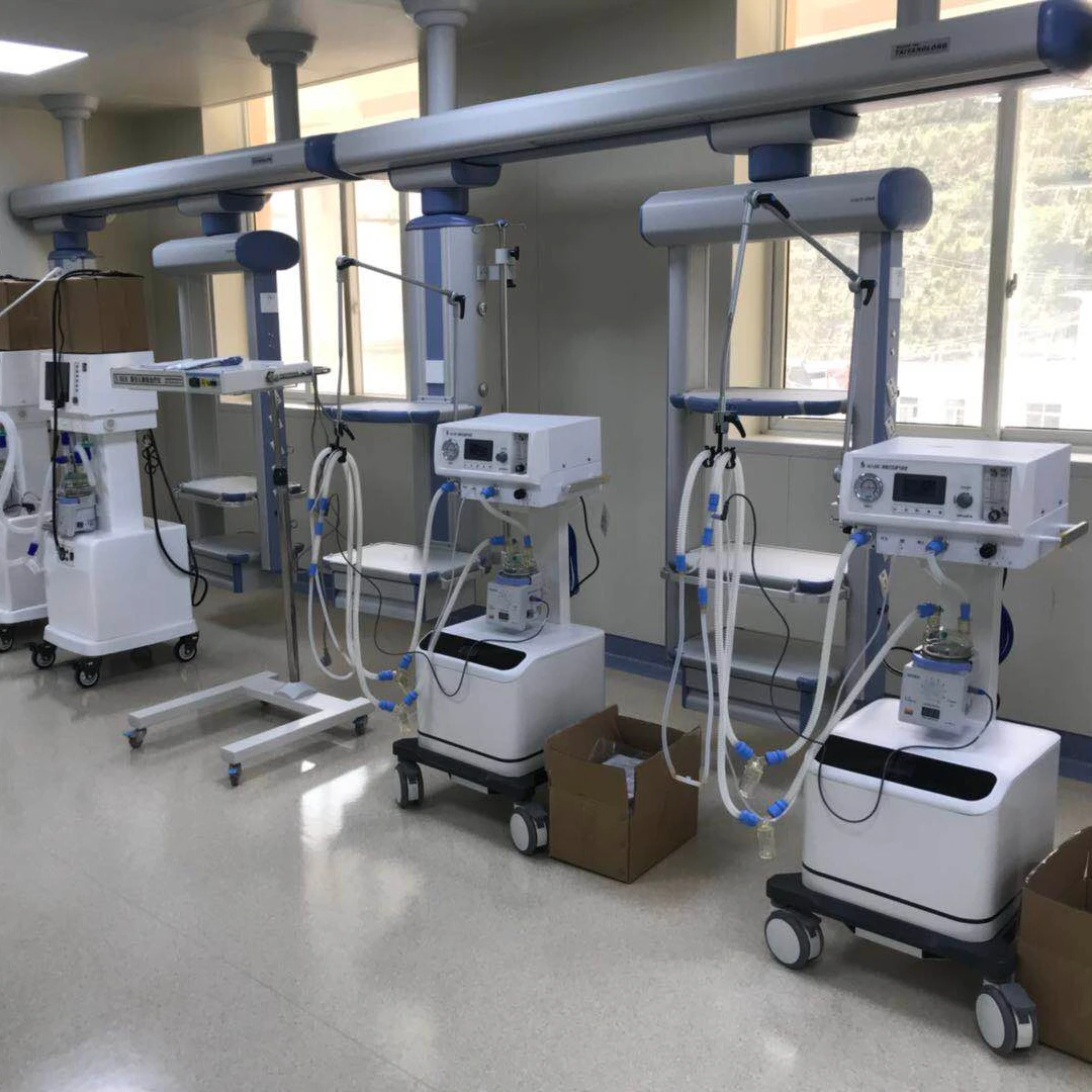 Neonatal CPAP Electric Medical Equipment Standard CPAP Machine Bubble Breathing Apparatus