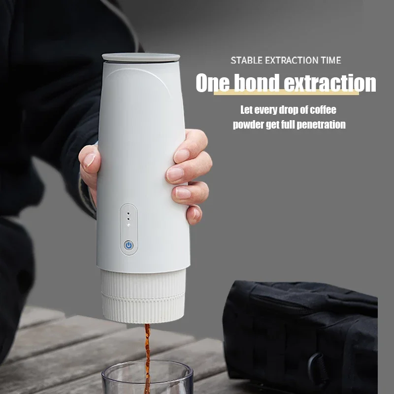 Dolce Gusto Or Nespresso Capsule 15 Bar Pressure Automatic Espresso cafeteira Machine Portable Car Coffee Maker