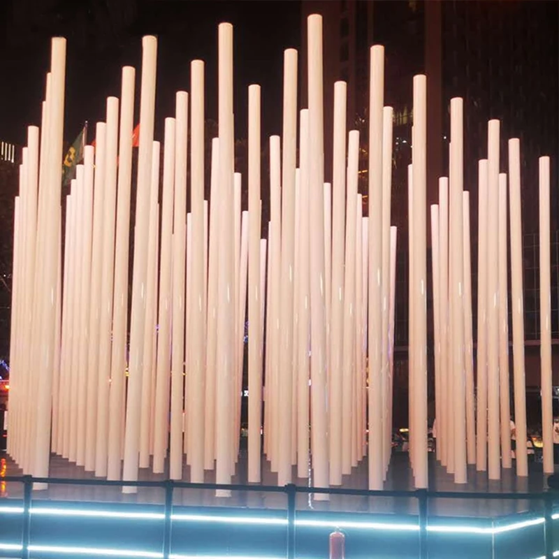 Landscape Decoration Bollard Light Waterproof IP65 LED Outdoor Smart RGB Low Voltage Landscape Lighting