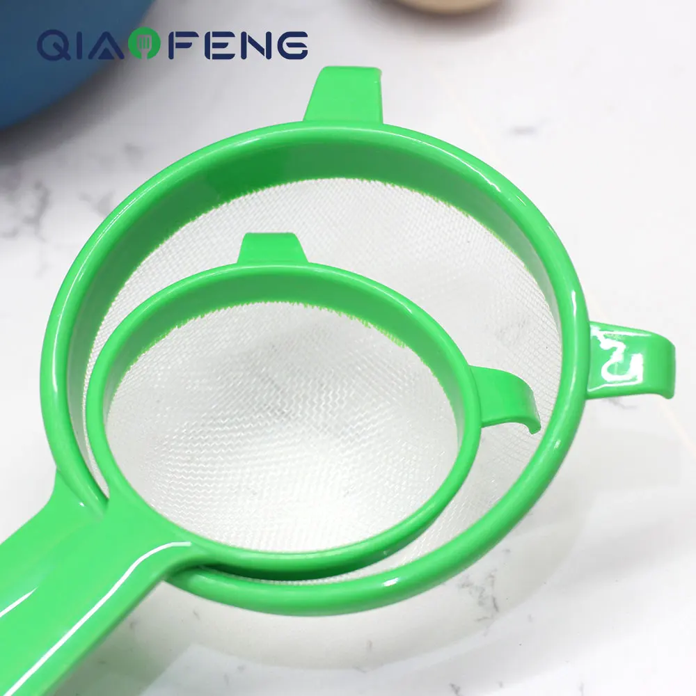 3pcs Kitchen Cooking Food Preparation Graduated Sizes Strainer Wire Sieve Fine Mesh