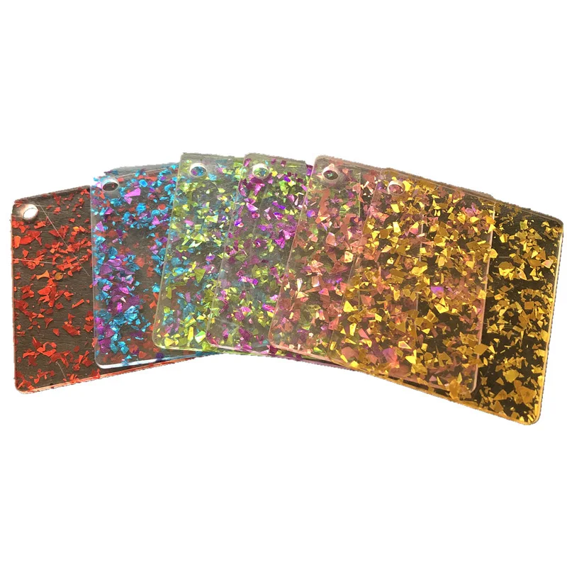 Оптовая цена 4x8 футов Пользовательские 3 мм блестящие многоцветные акриловые листы на заказ