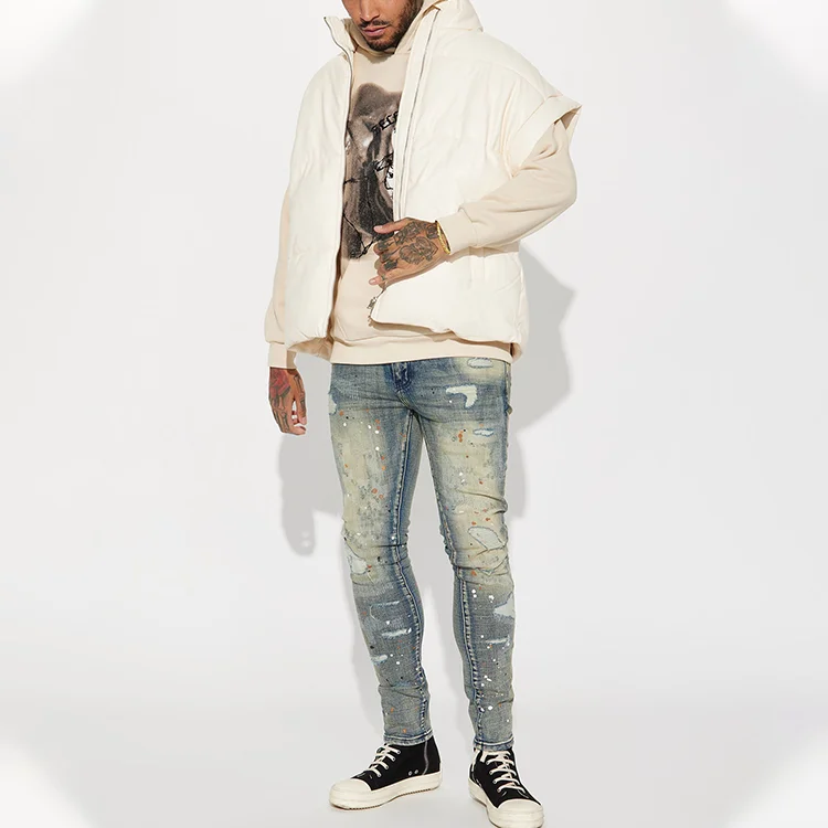 New Arrival Vintage Casual Crew Neck Digital printing Pullover Sweatshirt Hoodie Embroidery Logo Plus Size Hoodies