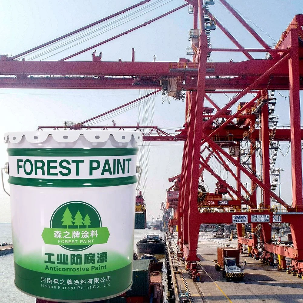 Trailer Coating Alkyd Enamel Paint Anti Rust Iron Red Oxide Primer Paint