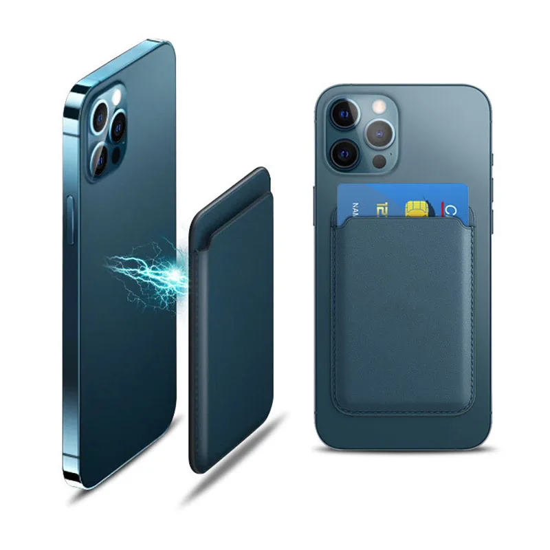 Pu Leather Wallet Mag Safes Phone Case Card Holder Custom Magnetic Magsaf Wallet For Iphone 12 13 14 15 Pro Max