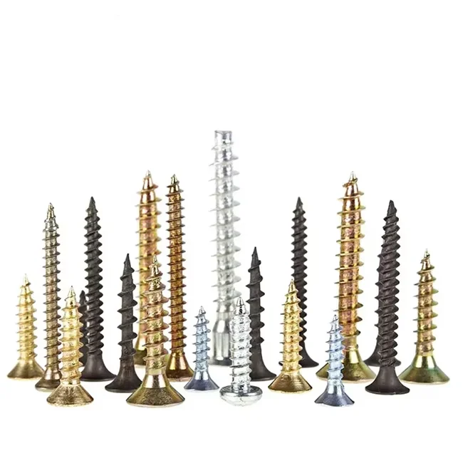 Factory Direct Customn Black Phosphated Steel Screw for Wood Full Thread Bugle Head Drywall Screw