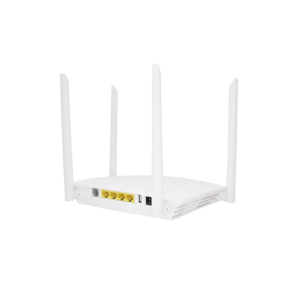 GPON ONU WiFi 6 Dual XPON ONT с 2 4g 5 g wifi AX1800 FTTX FTTH оборудование высокого шлюза пульт дистанционного управления