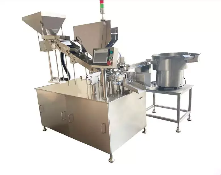 Healthy Care Effervescent Tablet Packaging Machine Counting Machine Effervescent Tablet Tube Filling Machine