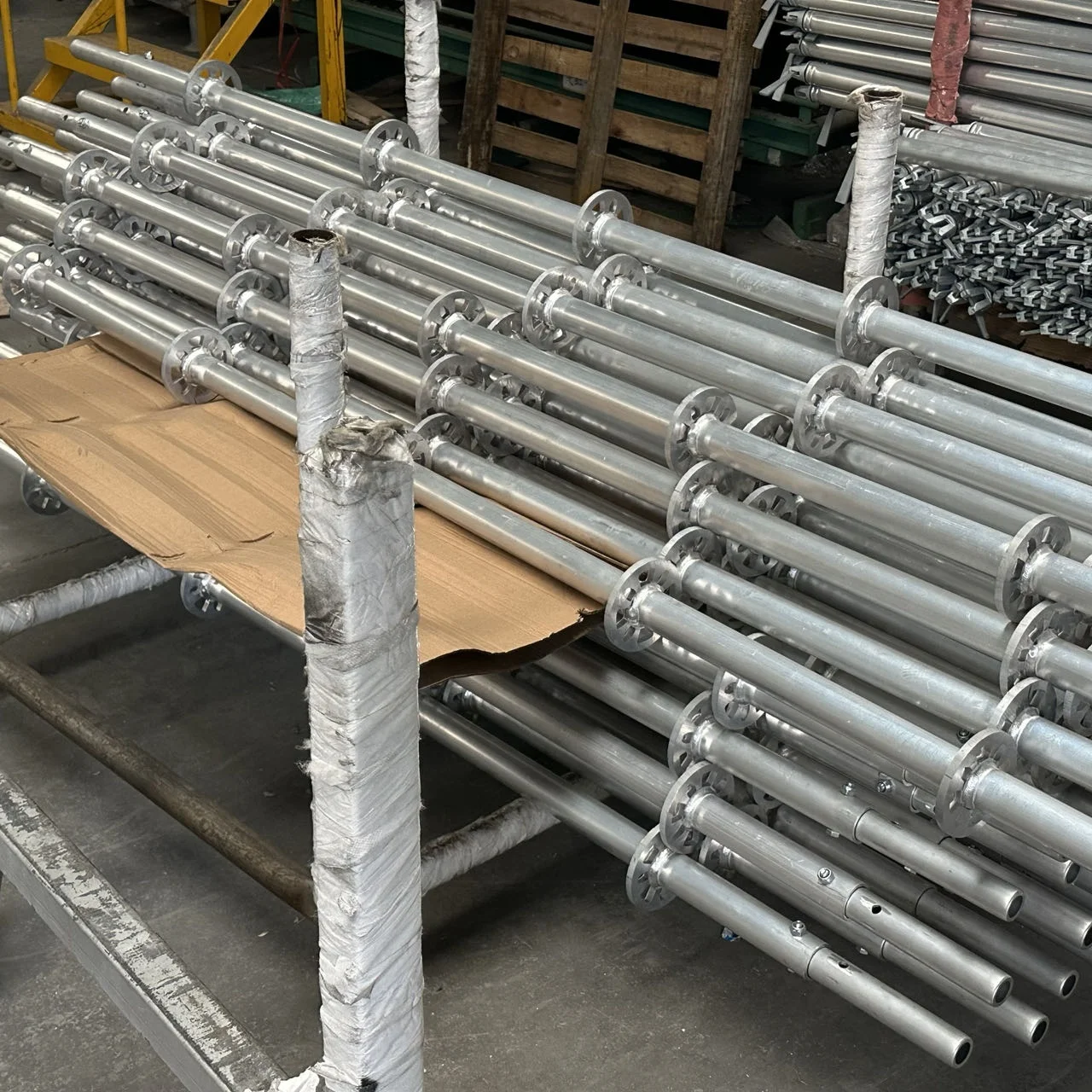 Aluminum Scaffolding for Construction Telescopic Scaffolding Parts Aluminum Scaffold System Rosette Layher andamios de aluminio