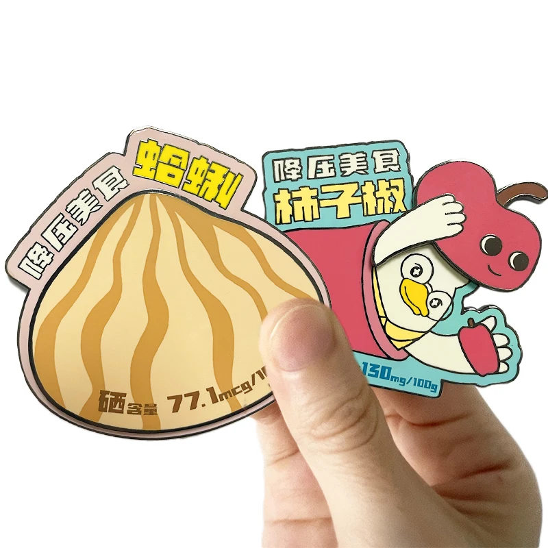 Wood PVC Metal Zinc Alloy Die Casting 3D Souvenir Custom Logo Fridge Magnets Animal Promotional Refrigerator Magnets for Kichen
