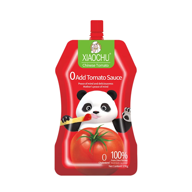Tomato sauce FreshTomato Paste Manufacturer 230g/bottle Packing Tomato Salsa