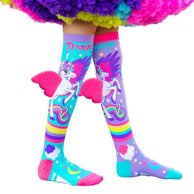 Drop shipping Cartoon Girls Socks Cute horse Print Animal Cotton  Kids Socks (1600201847676)